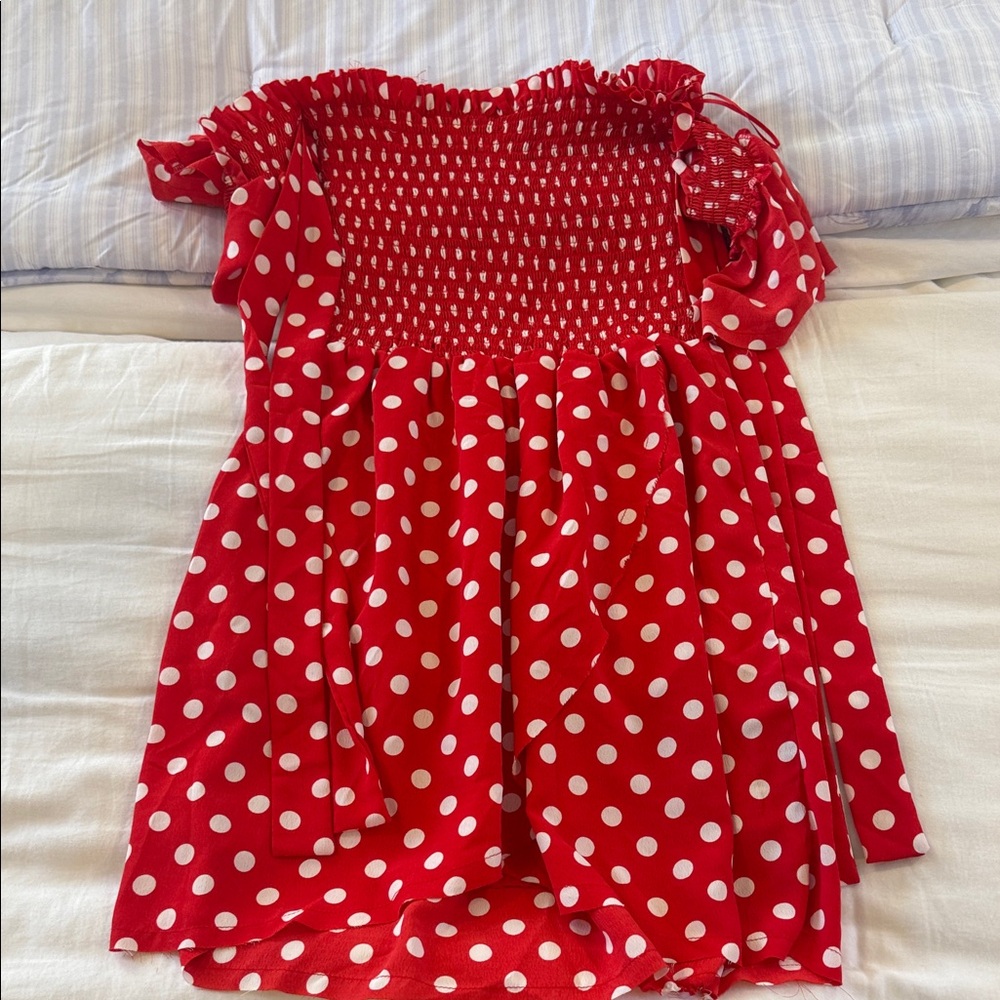 Red Polka Dot Dress